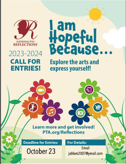 Nation PTA Reflections Contest